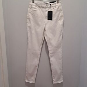 RW&Co. Natalie White Skinny Preppy Minimalist Jegging Jeans Womens M
